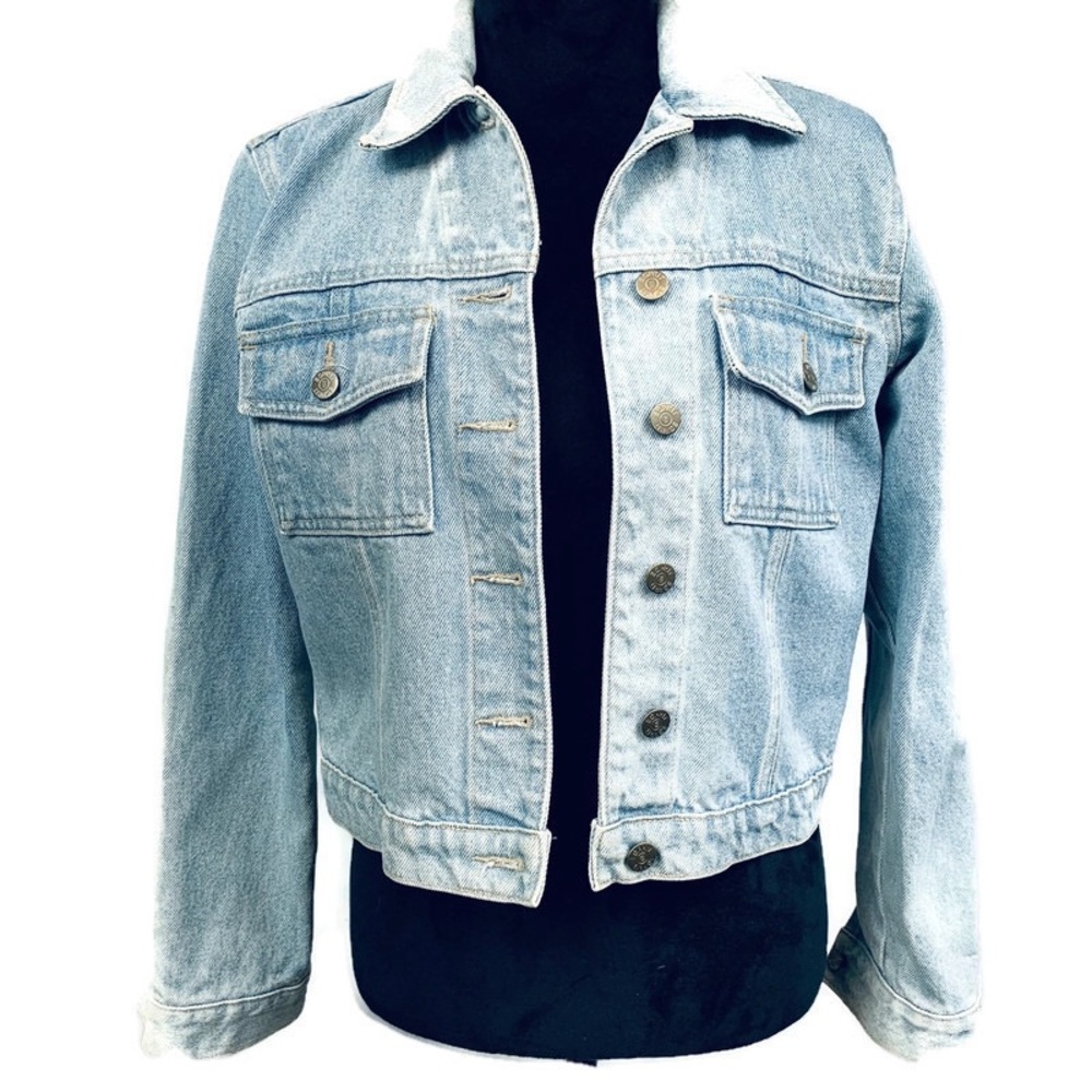 Esprit Light Wash Jean Jacket Size Small